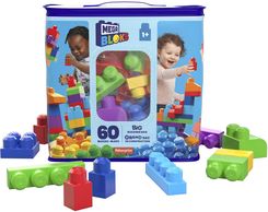 Mega Bloks 60 elementów Torba niebieska DCH55