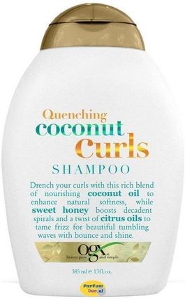 Organix Quenching + Coconut Curls szampon do włosów kręconych 385ml