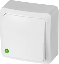 Niko 552-72011 Draadloze Schakelaar Met Batterij Enkelvoudig Zigbee Zonder Sokkel Inbouwdoos Montage