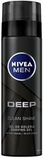NIVEA Men żel do golenia Deep 200ml - Żele do golenia