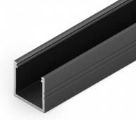 Topmet Profil Aluminiowy Led Smart16 Czarny Z Kloszem 1Mb (F1010021)