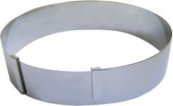 Zdjęcie De Buyer Rant Okrągły Regulowany 18 Cm Srebrny - Stargard