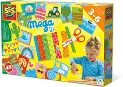 Zdjęcie Ses Nl Uczę Się Wycinać Mega Zestaw Z Nożyczkami (285669) - Różan