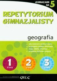 Podręcznik szkolny Repetytorium gimnazjalisty geografia - zdjęcie 1