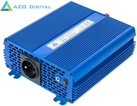Azo Digital Przetwornica Napięcia 24 Vdc / 230 Vac Eco Mode Sinus Ips-1200S 1200W