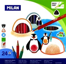 Zdjęcie Kredki Ołówkowe Trójkatne 24Kolory - Łosice