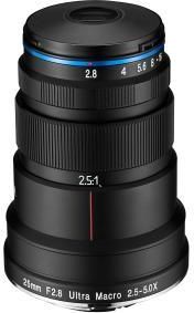 Laowa 25mm f/2.8 2.5-5X Ultra Macro czarny (Canon EF)