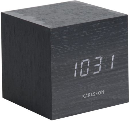 Karlsson Mini Cube Mdf Fornir Budzik KA5655BK