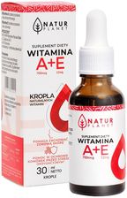 Zdjęcie NATUR PLANET Witamina A+E  Krople 30ml - Olecko