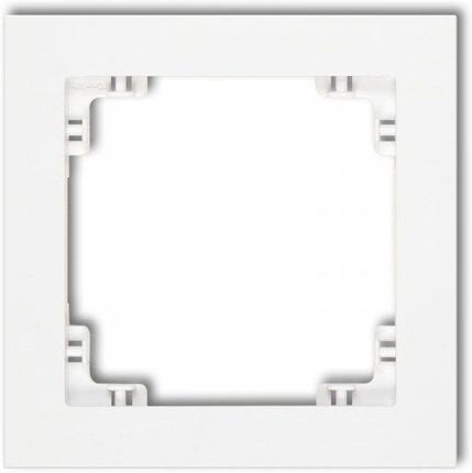 Karlik Deco ramka uniwersalna 1-krotna biały mat 25DR1