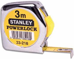Stanley Miara 3m/13mm obudowa metalowa Powerlock 1-33-218 - Taśmy miernicze