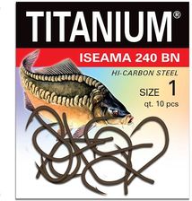 Zdjęcie Robinson Haczyk Titanium ISEAMA 10szt rozm 1 (02p240bn01) - Trzemeszno