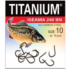 Zdjęcie Robinson Haczyk Titanium ISEAMA 10szt rozm 10 (02p240bn10) - Nowe