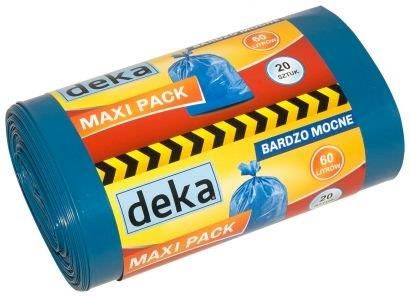 Deka Worki na odpady Maxi Pack 60 litrów d3000104