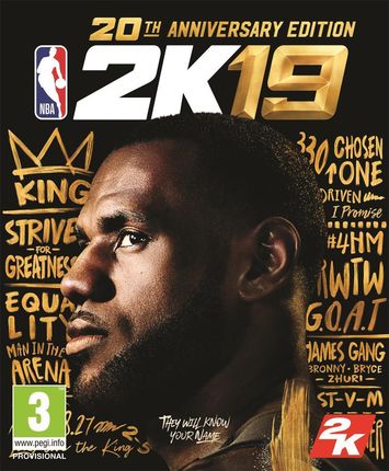 NBA 2K19 20th Anniversary Edition (Digital)