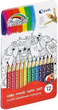 Zdjęcie Fiorello Kredki ołówkowe Super Soft 12 kolorów metalowe opakowanie - Kostrzyn