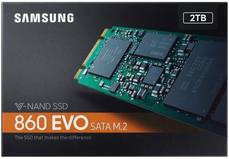 Dysk SSD Samsung 860 EVO 2TB M.2 (MZ-N6E2T0BW) - Opinie i