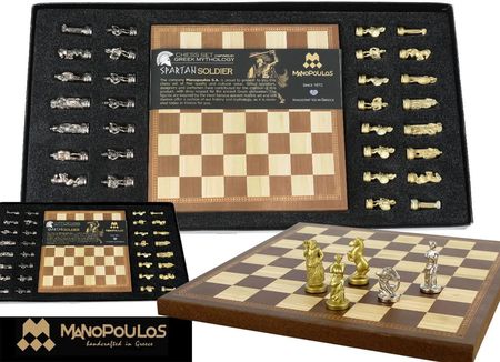 Manopoulos G&J Gp  Szachy - Soldier Chess Set - 086-5011 