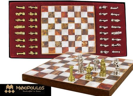 Manopoulos G&J Gp  Szachy - Soldier Chess Set - 086-5012 