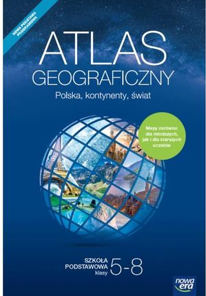 Geografia kl.5-8 SP Atlas geograficzny