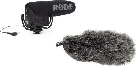 RODE VideoMic Pro Rycote + Osłona DeadCat - profesjonalny mikrofon pojemnościowy do kamer i aparatów