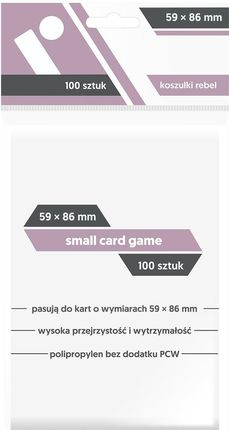 Rebel koszulki Small Card Game 59x86mm 100szt.