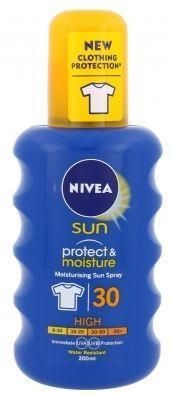 NIVEA Sun Protect & Moisture balsam nawilżający do opalania SPF30 200ml + NIVEA PIŁKA