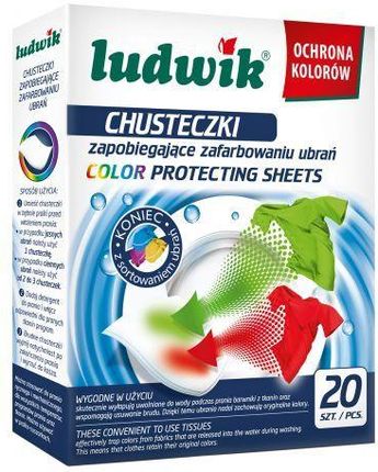Ludwik Chusteczki Zapobiegające Zafarbowaniu Ubrań