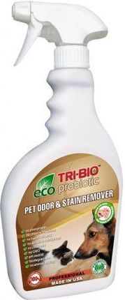 Tri-Bio Probiotyczny Spray Usuwający Nieprzyjemne Zapachy Zwierząt I Odplamiacz 2W1 420 Ml (trb04185)