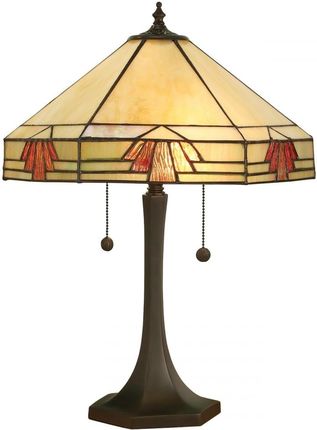 INTERIORS 1900 Lampa stołowa TIFFANY NEVADA - 64286 