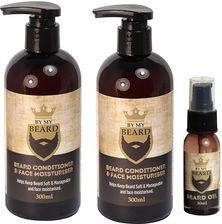 Zdjęcie BY MY BEARD ZESTAW SZAMPON 300ml + ODŻYWKA 300ml + OLEJEK 30ml - Andrychów