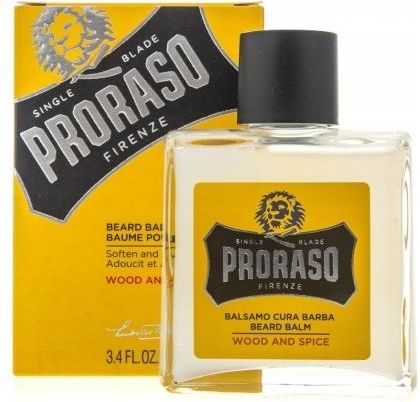 PRORASO KIT Zestaw do Pielęgnacji Brody WOOD & SPPICE