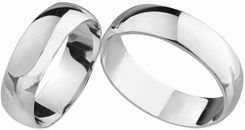 Zdjęcie Markiza Srebrne Obrączki Półokrągłe 7 Mm  - Płońsk