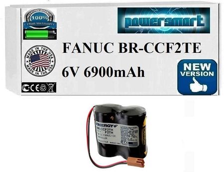 Powersmart Bateria Do Fanuc Br-Ccf2Te Br-Ccf2Th 6.0V 6900Mah (mz035)
