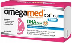 Omegamed Optima Start DHA z alg 30 kaps - Dla mam i kobiet w ciąży