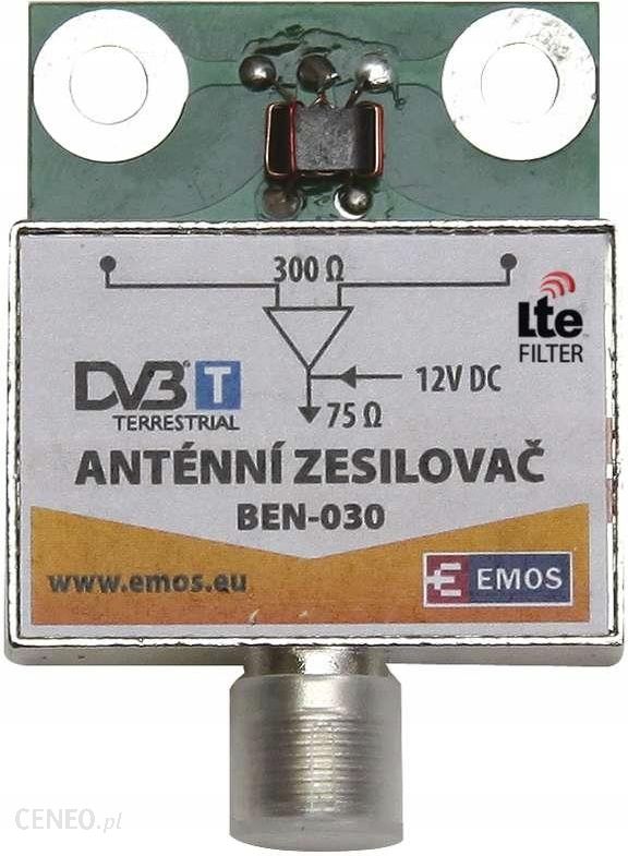 Emos Wzmacniacz antenowy 30dB VHF/UHF (J5803)