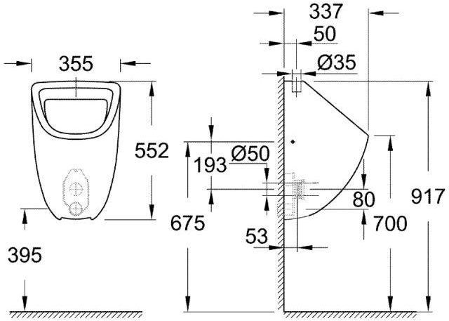 Grohe Bau Ceramic 39439000