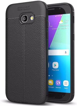 Alogy Leather Case do Samsung Galaxy A7 2017 Czarne (29141)