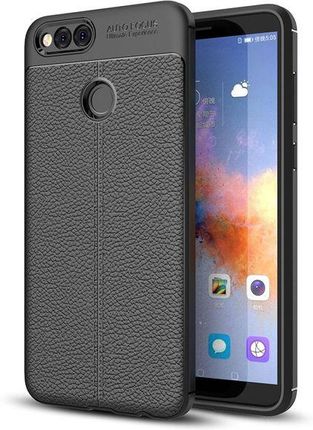 Alogy Leather Case TPU do Huawei Honor 7X Czarne (30261)