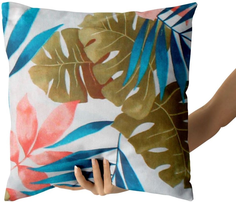 Domarex Poszewka Dekoracyjna Pink Leaves 50x60 Cm 11702 Opinie I