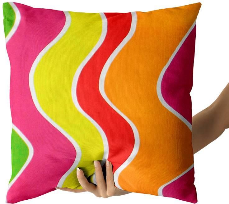 Domarex Poszewka Dekoracyjna Fala Multicolor 50x60 Cm 12002