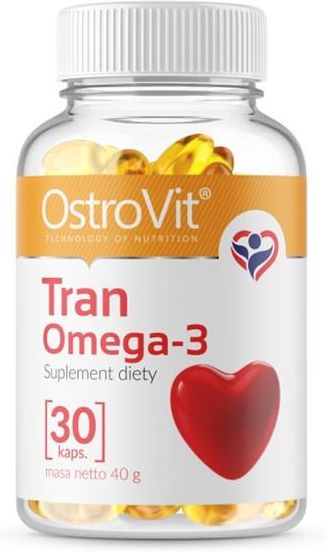 Ostrovit Tran Omega 3 30Kaps. - Opinie i ceny na Ceneo.pl