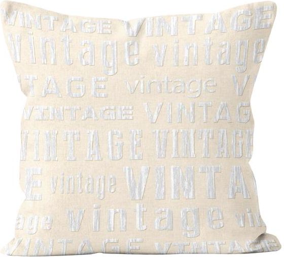 Domarex Poszewka Dekoracyjna Vintage Szary Krem 50x60 Cm 13689