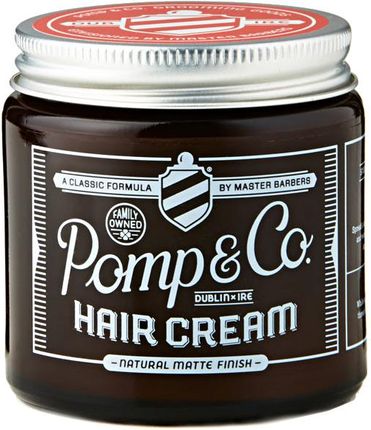 POMP & CO HAIR CREAM MATTE FINISH Matowa Pasta do Włosów 56g