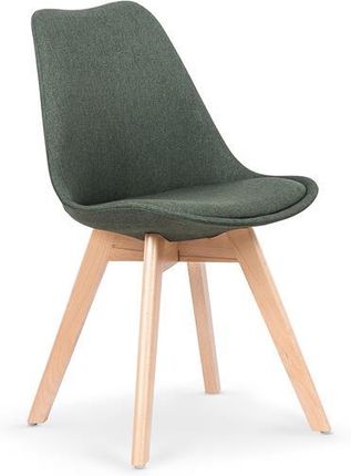 Abra Halmar K303 Krzesło Ciemny Zielony Buk