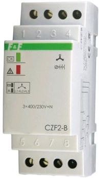 F&F Czujnik zaniku fazy z kontrolą styków CzF2-B