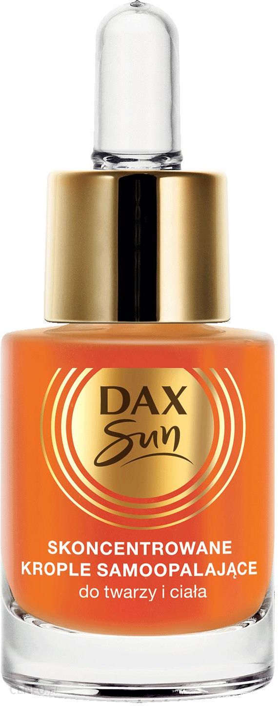 Dax Sun Skoncentrowane krople samoopalające do twarzy i ciała do każdego rodzaju karnacji 15ml