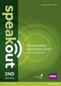 Speakout 2Ed Pre-Intermediate. Flexi Course Book 1 + DVD + MyEnglishLab