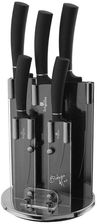 Zdjęcie Berlinger Haus Zestaw Noży W Stojaku Black Silver (bh2382) - Płock