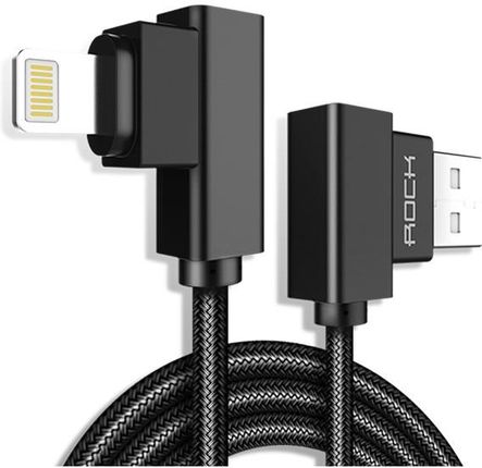 Rock Kabel Usb L-Shape Lightning Do Iphone 100Cm